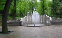 fontanna w Parku Słowackiego