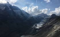 Widok na lodowiec Grossglockner