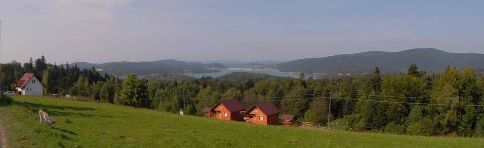 Bieszczady - Dzień 1 - Z Sakowczyka nad Jezioro Solińskie