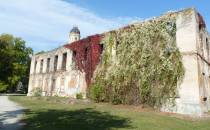 Ruiny zamku w Strzelcach