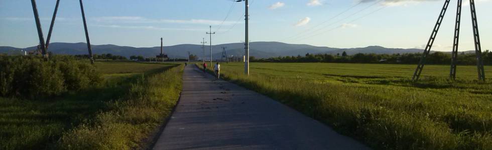 Dzierżoniów - Uciechów. Do piekarni trasą rowerowa.