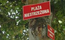 Plaża niestrzeżona