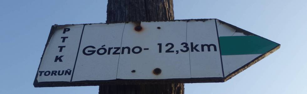 Szlak Łąkorz - Górzno - Pieszy Zielony ver. 2018