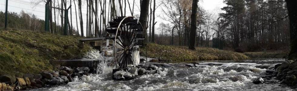 Rzeka Łupia - Skierniewka na trasie Strobów - Skierniewice - Mokra