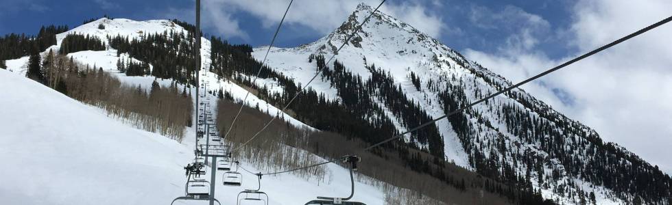 Drugi dzien w Crested Butte, ferie wiosenne 2019