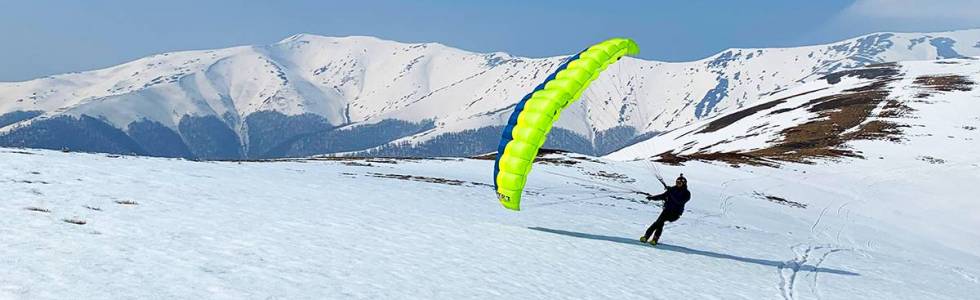 REKORD ŚWIATA na 100 km w SnowGliding