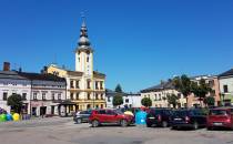 Rynek w Strumieniu.