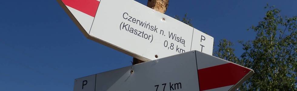 Szlak Trzech Grodów Nadwiślańskich (Wyszogród - Modlin) - Pieszy Czerwony ver. 2019