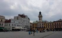 Rynek w Cieszynie.