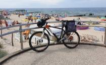 typowy rower plażowy