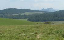 widok na Pieniny