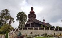 Zabytkowy kościół w Łodygowicach.
