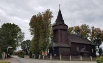 Zabytkowy kościół w Palczowicach.