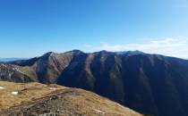 Jakubina Bystra i Wysokie Tatry ze Smreka