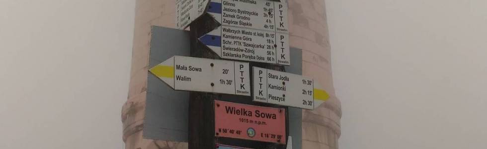 Wielka Sowa od przełęczy Jugowskiej