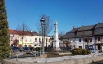 Rynek w Strumieniu.