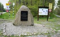 Kamień Pamięci poświęcony mieszkańcom wsi Jagodne