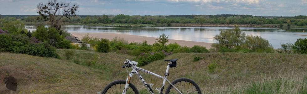 Włocławek - Toruń przy wiśle na mtb