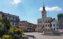 Rynek w Skoczowie.