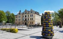 Rynek w Ustroniu.