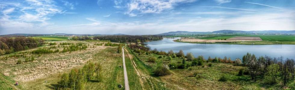 Mściwojów - wieża widokowa z Lubina