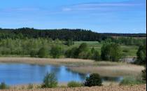 Widok na Jezioro Trzebielsk