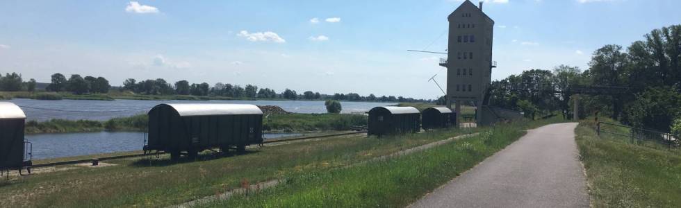 Kostrzyń nad Odrą - Krajnik Dolny. IV etap Odra-Neisse-Radweg.