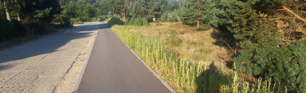 Testowanie ścieżki rowerowej Jastrzębia Góra Władysławowo