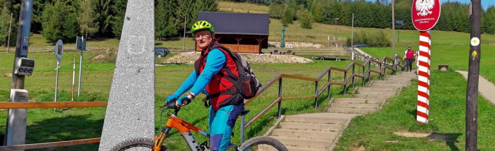 Trójstyk Beskidzki - rowerem ze Zwardonia przez Słowacje