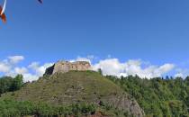 ruiny zamku w Czorsztynie