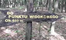 Drogowskaz do punktu widokowego