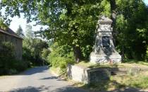 Pomnik poległym ofiarom obu Wojen Światowych dawnej niemieckiej wsi Riemendorf obecnie Pokrzywnik