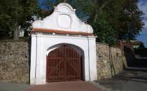Ścinawa  Nyska  dolna brama kościoła