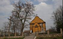Sawice Wieś - drewniana dawna cerkiew