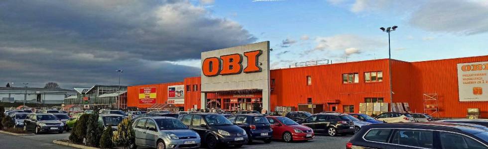 Rybnik OBI, MediaMarkt, Plaza, Auchan.