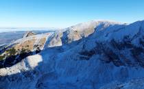 Grzbiet Małołączniaka i Giewont