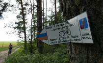 Oznakowanie szlaku rowerowego z Narola do Łówczy, Piotr Banaszkiewicz