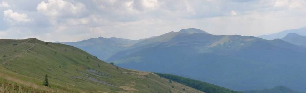 bieszczady pieszo- p.wyzniarska-pol.car- ustrzyki gorne