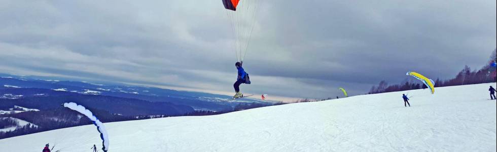 Snowgliding - Personal best Janusz Maciosz