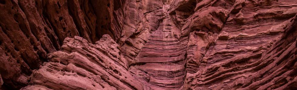 Izrael: Negew: Amram Pillars, Shehoret Canyon , Lost Canyon