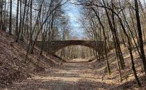 Wiadukt nad nieistniejącą linią kolejową Polanów - Korzybie