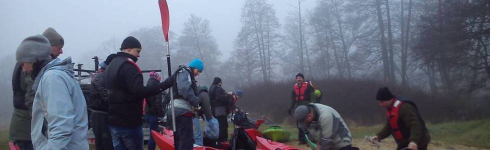 PTTK Ziemia Gorzowska Spływ Obrą 2014/01/18