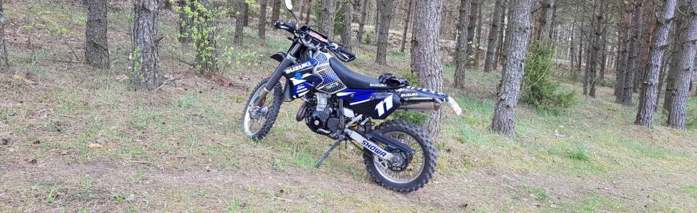 Podlasie,Majowka 2020 zimna i deszczowa na Suzuki DRZ400S