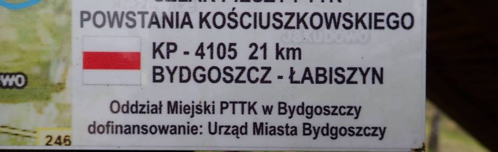 Szlak Powstania Kościuszkowskiego (Bydgoszcz - Łabiszyn) - Pieszy Czerwony ver. 2021