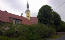 Czeska wieś kościół