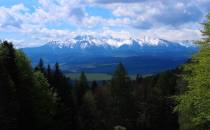 Tatry z przełęczy Szopka