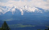 Tatry z przełęczy Szopka