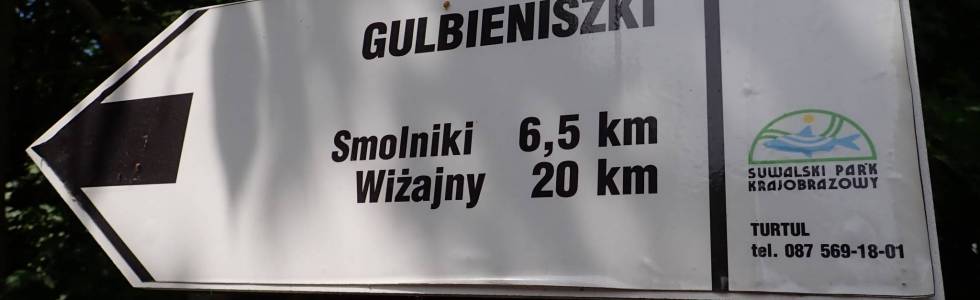 Szlak Wiżajny - Gulbieniszki - Pieszy Czarny ver. 2021