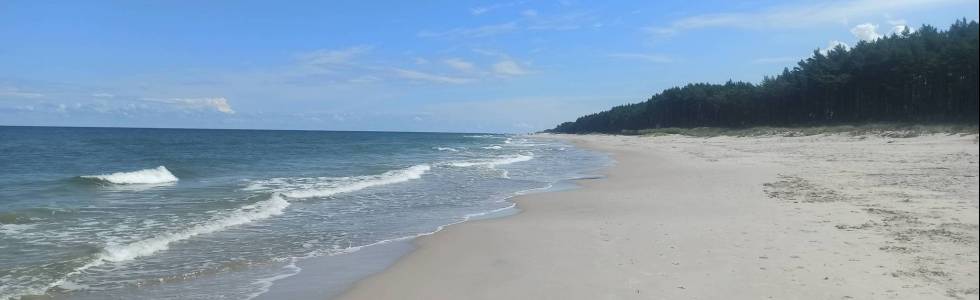 Bieg po plaży