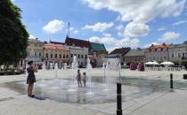 Rynek w Oświęcimiu.